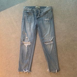 Free people light-wash jeans